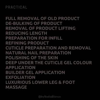 Combination Pedicure MANUAL byNadiaBlanco® X MOZHZHERI