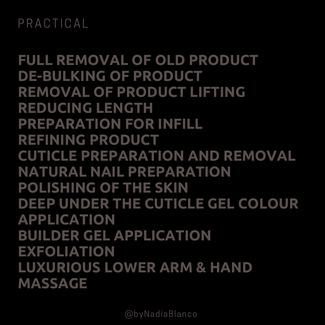 Combination Manicure MANUAL byNadiaBlanco® X MOZHZHERI